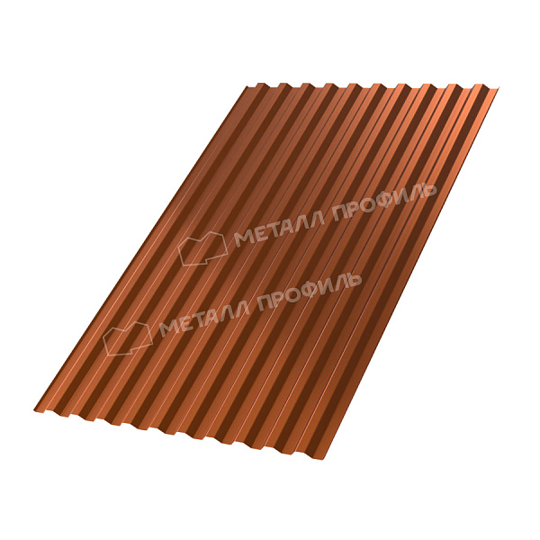 Профилированный лист С-21x1000-B (AGNETA_Д-03-Copper-0,5), который можно приобрести за 46.54 руб..