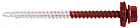 Купить доступный Саморез 4,8х70 RAL3011 (коричнево-красный) в интернет-магазине Компании Металл профиль.