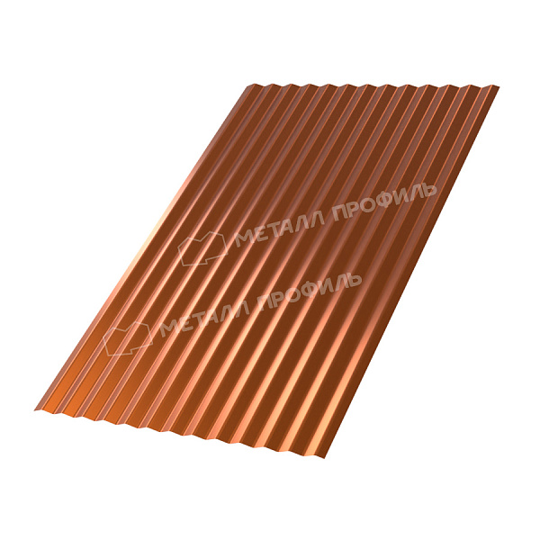 Профилированный лист МП-18x1100-A (AGNETA_Д-03-Copper-0,5)