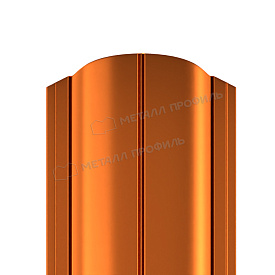 Штакетник металлический МП ELLIPSE-O 19х126 (AGNETA-03-Copper\Copper-0.5)