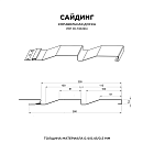 Приобрести Сайдинг МП СК-14х226 (ECOSTEEL_T-12-Дуб-0.45) за 34.89 руб..